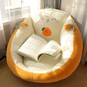 Cute Cushion Cartoon Soft and Comfortable Thick Dormitory Office Bedroom Tatami Mat Non Slip Cushion Integrated Pillow Cushion - Image 5