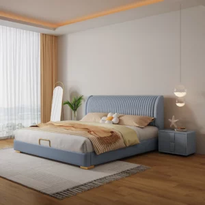 BIXONWOOD Storage Bed Wood Bed Frame Design Bedroom Furniture Wooden Luxury King Size - Image 4