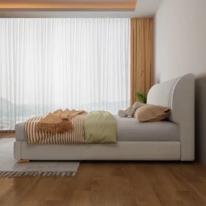 BIXONWOOD Storage Bed Wood Bed Frame Design Bedroom Furniture Wooden Luxury King Size - Image 5