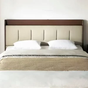 Wooden Headboard Bed Full Size Double Luxury Bedroom Twin Bed Frame Queen Size Platform Letto Matrimoniale Home Furniture - Image 4