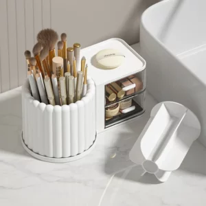 Desktop Simple Drawer Desk Organizer Large Capacity Organizers Office Accessories Pen Holder Storage Box Stationery School - Image 4