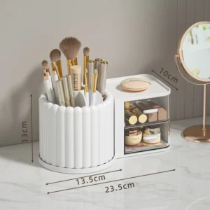 Desktop Simple Drawer Desk Organizer Large Capacity Organizers Office Accessories Pen Holder Storage Box Stationery School - Image 5