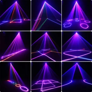 DM500 Animation RGB Laser Beam Lines Stage Disco Light DJ Party Pattern Projector Scans DMX Dance Bar Christmas Show G21 - Image 5