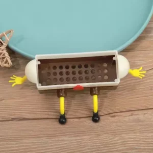 1PC Creative Drainage Rack Home Kitchen Sink Shelf Dishwashing Brush Wipe Sink Wall Mounted Drainage Basket - Image 2