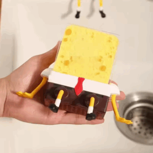 1PC Creative Drainage Rack Home Kitchen Sink Shelf Dishwashing Brush Wipe Sink Wall Mounted Drainage Basket - Image 5
