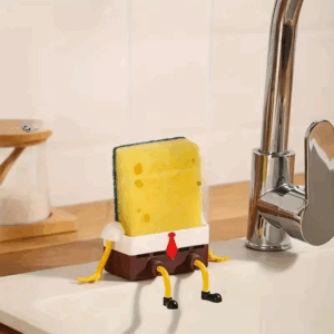 1PC Creative Drainage Rack Home Kitchen Sink Shelf Dishwashing Brush Wipe Sink Wall Mounted Drainage Basket - Image 6