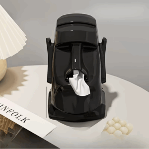 Household Tissue Box Creative Stone Figure Paper Towel Box Living Room Bedroom Table Decorative Simple Modern Style - Image 3