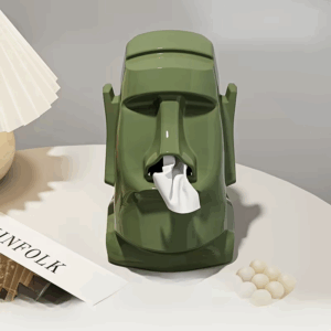 Household Tissue Box Creative Stone Figure Paper Towel Box Living Room Bedroom Table Decorative Simple Modern Style - Image 4