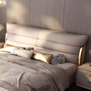 Modern Aesthetic Bed Multifonction Organiser King Size Double Bed Storage Space Marco De Cama Queen Moderno Luxury Furniture - Image 5