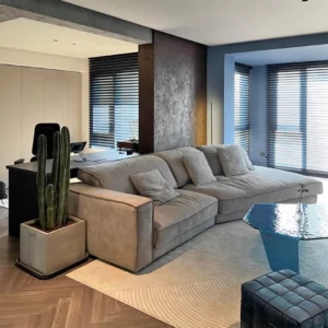 Designer Faux Fabric Sofas Compression Nordic Living Room Chaise Sofas Lounges Recliner Woonkamerbanken Couch Furniture - Image 3