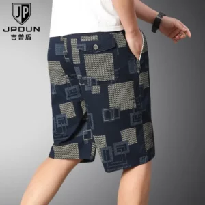 Men Beach Shorts Pure Cotton Loose Casual Summer - Image 5