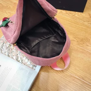 New Casual Women's Backpack, University School Travel Bag, Harajuku Travel Shoulder Bag, Teenage Girls - Image 5