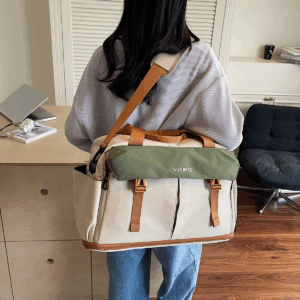 Short-Distance Fitness Bag for Men, Wet and Dry Separation Shoulder Bag, Cross-Body Multi-Functional Travel Bag, Women's Training Swimming Bag, Large Capacity - Image 3