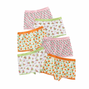 6-Pack Mixed Strawberries Oranges Cherries Cute Comfortable High-Quality Women's Boxer Briefs Girls' Briefs - Image 5