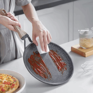 Household non-stick skillet, cake pastry special frying pan, egg breakfast pan flapjack pancake pan, suitable for all stoves - Image 3