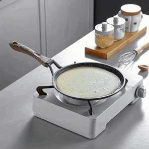 Household non-stick skillet, cake pastry special frying pan, egg breakfast pan flapjack pancake pan, suitable for all stoves - Image 4