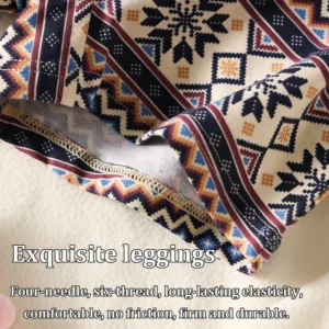3PCS/Pack Hygroscopic Breathable Women's Panties 100% Cotton Vintage Print Cozy Soft Lingerie High Elastic Waist Safety Shorts - Image 5