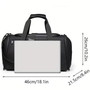 Large Capacity Travel Duffel Bag - Durable Oxford Cloth, Spacious & Stylish Overnight Sports Gym Bag with Multiple Compartments - Image 3