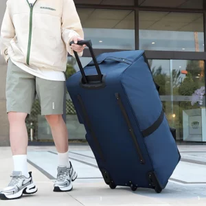 Oxford Cloth Oversized Suitcase for School Shoulder Bag Business Trip Handbag Retractable and foldable Luggage Travel Essentials - Image 3