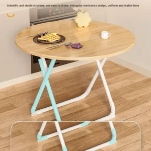 Folding Dining Table Household Small Apartment Eating Square Table Balcony Portable Dining Table Simple - Image 6