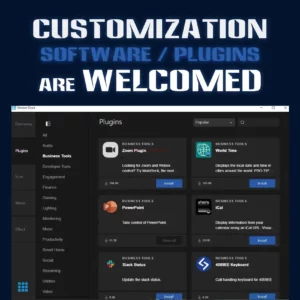 Visual Stream Deck Keyboard Lcd Button 15 Keys Live Content Creation Controller Custom Button For Windows/macos/android/ios Gift - Image 5
