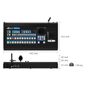 ♠ TYST Video Vmix 1600 TY-1600HD Panel Wireless Director Switcher, PTZ Control Tally Light for Live Streaming Broadcast - Image 6