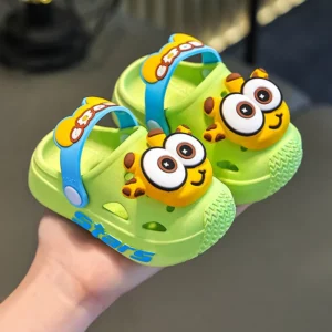 Fashion Girls' Shoes Summer New Child Sandals Soft Soled Boys Shoe Anti Slip Baby Beach Shoes Simple Girls Sandals - Image 3