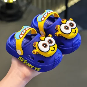 Fashion Girls' Shoes Summer New Child Sandals Soft Soled Boys Shoe Anti Slip Baby Beach Shoes Simple Girls Sandals - Image 4