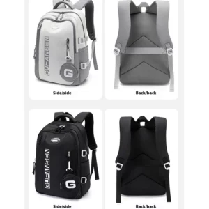 Junior high school backpack, high school student spine protection, reduced burden, waterproof and wear-resistant backpack, women - Image 4