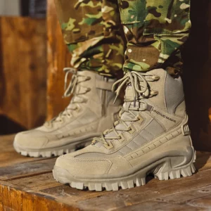 Men's Desert Combat Boots Outdoor Non-slip Tactical Boots Hiking Desert Ankle Hunting Shoes Work Safty Men Boots Botines Zapatos - Image 5