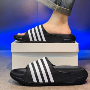 Quality Men's Slippers Fashion Men Slippers Soft Comfortable Men's Sandals Non-slip Wear-resistant Men's Flip Flops New 슬리퍼 남성 - Image 2
