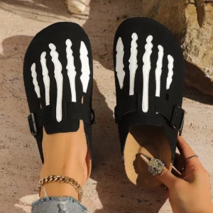 Women Baotou Slippers Fashion Clogs Cork Mules Slippers Classic Anti Slip Shoes Outdoor Sandals with Arch Support Slides Women - Image 1