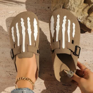 Women Baotou Slippers Fashion Clogs Cork Mules Slippers Classic Anti Slip Shoes Outdoor Sandals with Arch Support Slides Women - Image 3