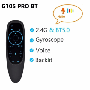 G10S Pro BT Air Mouse 2.4G Wireless Gyroscope Smart Remote Control With Voice IR Learning for Android TV Box H96 MAX X88 PRO X9 - Image 6