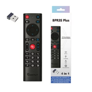 BPR3S PLUS BT Air Mouse Voice Function IR learning TV 2.4G Wireless Remote Controller With Gyroscope for Android TV Box/PC - Image 3