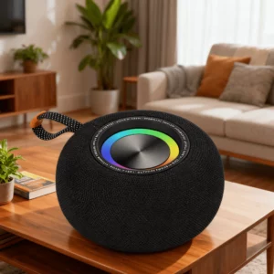 OEM P PRO1 Portable Round Bluetooth Speaker Mini Outdoor Hiking Backpack Wireless Subwoofer with TF USB AUX Stereo High Bass - Image 2