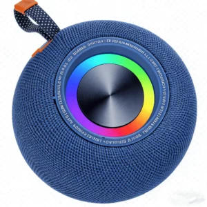 OEM P PRO1 Portable Round Bluetooth Speaker Mini Outdoor Hiking Backpack Wireless Subwoofer with TF USB AUX Stereo High Bass - Image 5