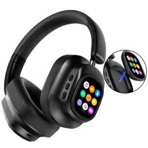 Siindoo JH-ANC930Plus Active Noise Cancelling Headphones, Hybrid Wireless Headphone With Multi Magnetic Touch Control LED Screen - Image 6