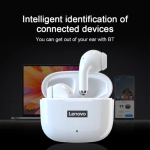 Lenovo LP40PRO/LP40 5pcs Wireless Earphone Bluetooth 5.0 Dual Stereo Noise Reduction Bass Touch Control Long Standby 230mA - Image 5