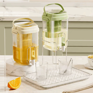 Plastic Cold Water 2L Cold Kettle Jug with Tea Filter Faucet Beverage Dispenser Refrigerator Water Container Drinkware Supplies - Image 3