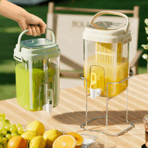 Plastic Cold Water 2L Cold Kettle Jug with Tea Filter Faucet Beverage Dispenser Refrigerator Water Container Drinkware Supplies - Image 4