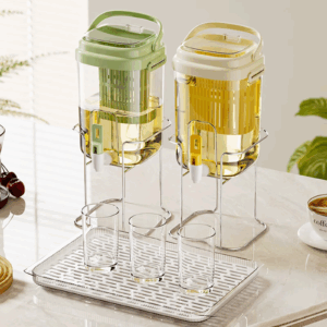 Plastic Cold Water 2L Cold Kettle Jug with Tea Filter Faucet Beverage Dispenser Refrigerator Water Container Drinkware Supplies - Image 6