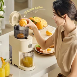 13CM Large Caliber Juicer Home Low-speed Juicer Multifunctional Fruit Vegetable Screw Slow Juicer Commercial Electric Juicer - Image 3