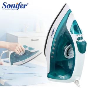 Electric Iron Portable Mini Garment Steamer Steam Iron For Clothing Iron Adjustable Ceramic Soleplate Iron For Ironing Sonifer - Image 1