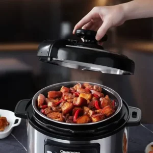 Electric Pressure Cooker - 6 Liters. Household Multifunctional. With Intelligent Reservation. Small Size. Double Pot - Image 4