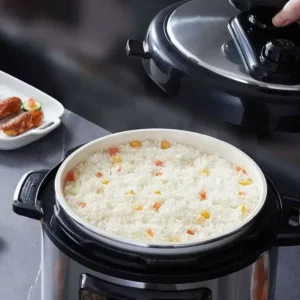 Electric Pressure Cooker - 6 Liters. Household Multifunctional. With Intelligent Reservation. Small Size. Double Pot - Image 6