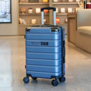 Upgrade New Travel Suitcase 20 inch Carrier 28 inch Large Capacity Suitcase with Silent Brake Wheel Cup Holder USB Charging Port - Image 4