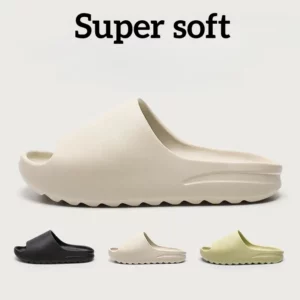 Brand High Quality Super Soft EVA Sole Summer Slippers for Men Bathroom Slippers Home Slides Couple Beach Sandals Male Slipper - Image 2