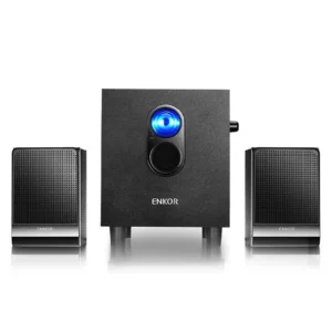 High-Power Wired Multimedia Bluetooth Speakers Home Bookshelf Type Big Volume Desktop Computer Audio 2.1 Heavy Bass Subwoofer - Image 6