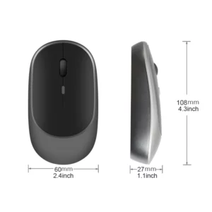 Wireless Mouse Rechargeable Mouse Gamer Dual Modes Bluetooth-compatible 2.4G USB Mice For Laptop Pad Tablet PC Macbook Mause - Image 3